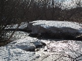 п. Иткара Кемеровской области, речушка, которая впадает в Томь и откуда мы брали воду для питья