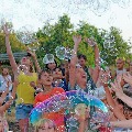 Детский праздник - закрытие смены летнего лагеря. ПРП Сказочный Край